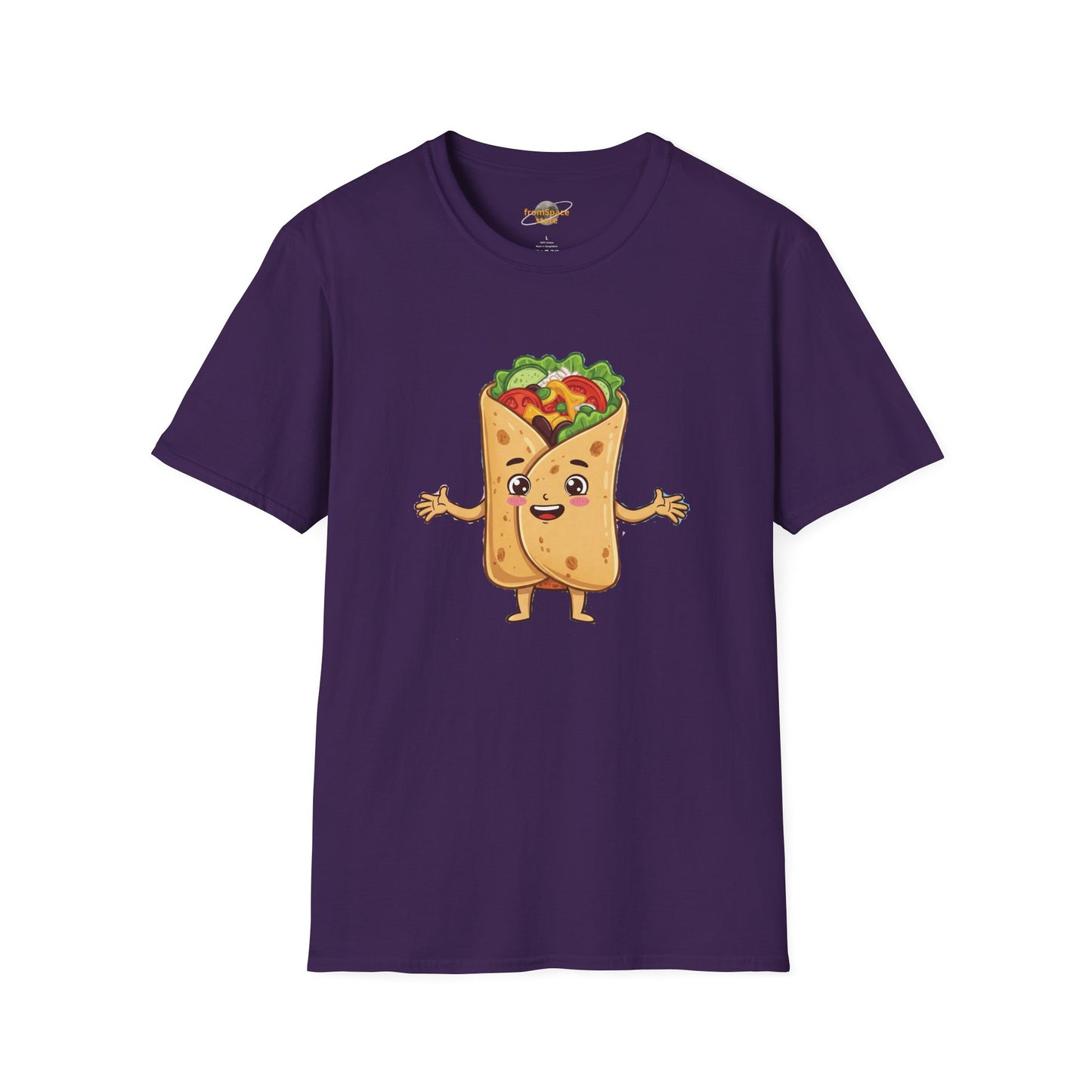The Rolling Dreamer – Burrito Landscape Graphic T-Shirt