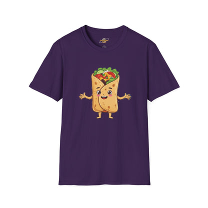 The Rolling Dreamer – Burrito Landscape Graphic T-Shirt