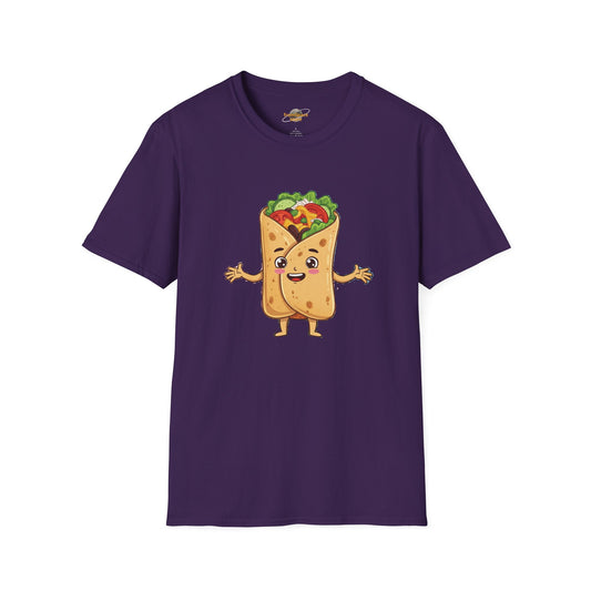 The Rolling Dreamer – Burrito Landscape Graphic T-Shirt