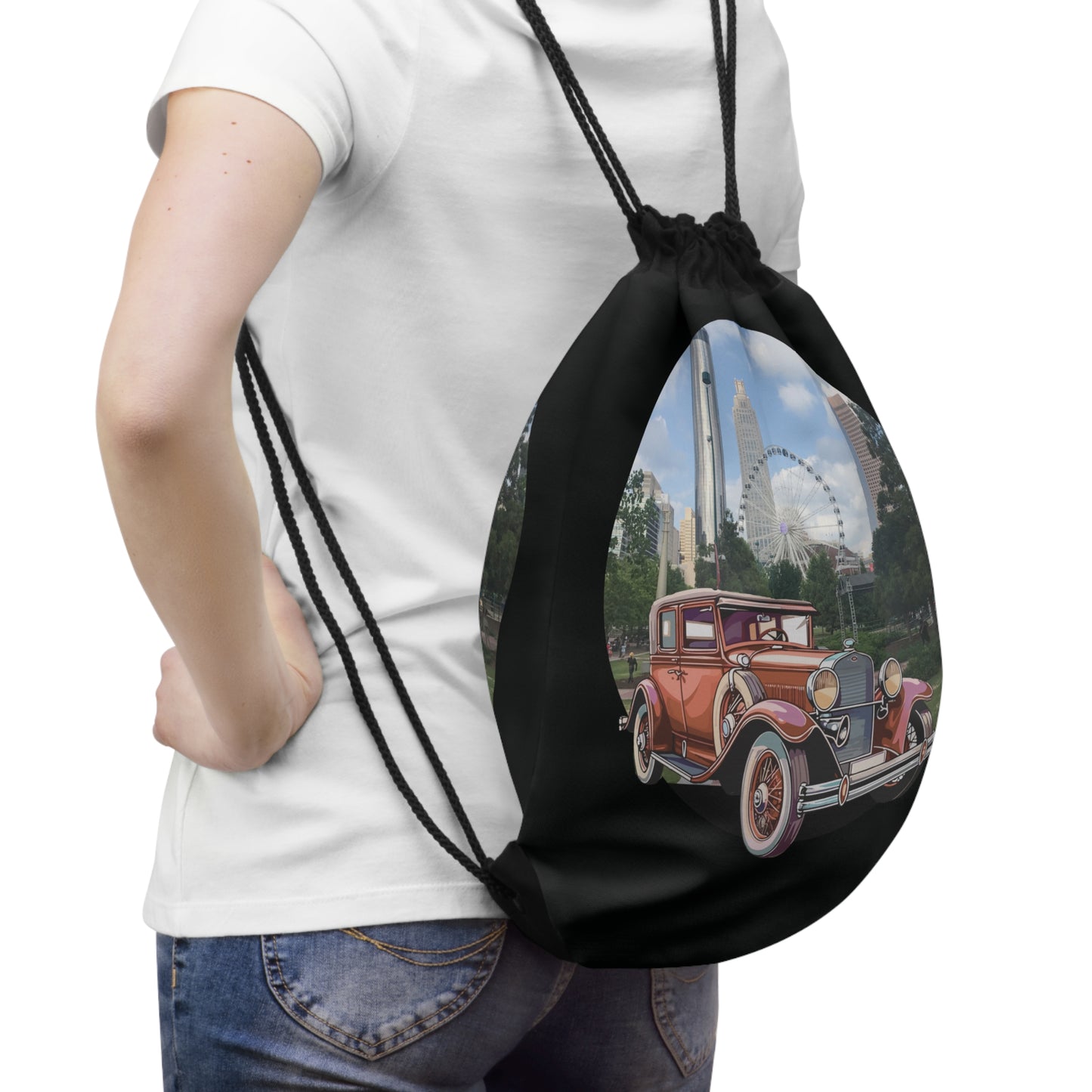 Ford Skyliner Drawstring Bag | Retro Classic Car Accessory