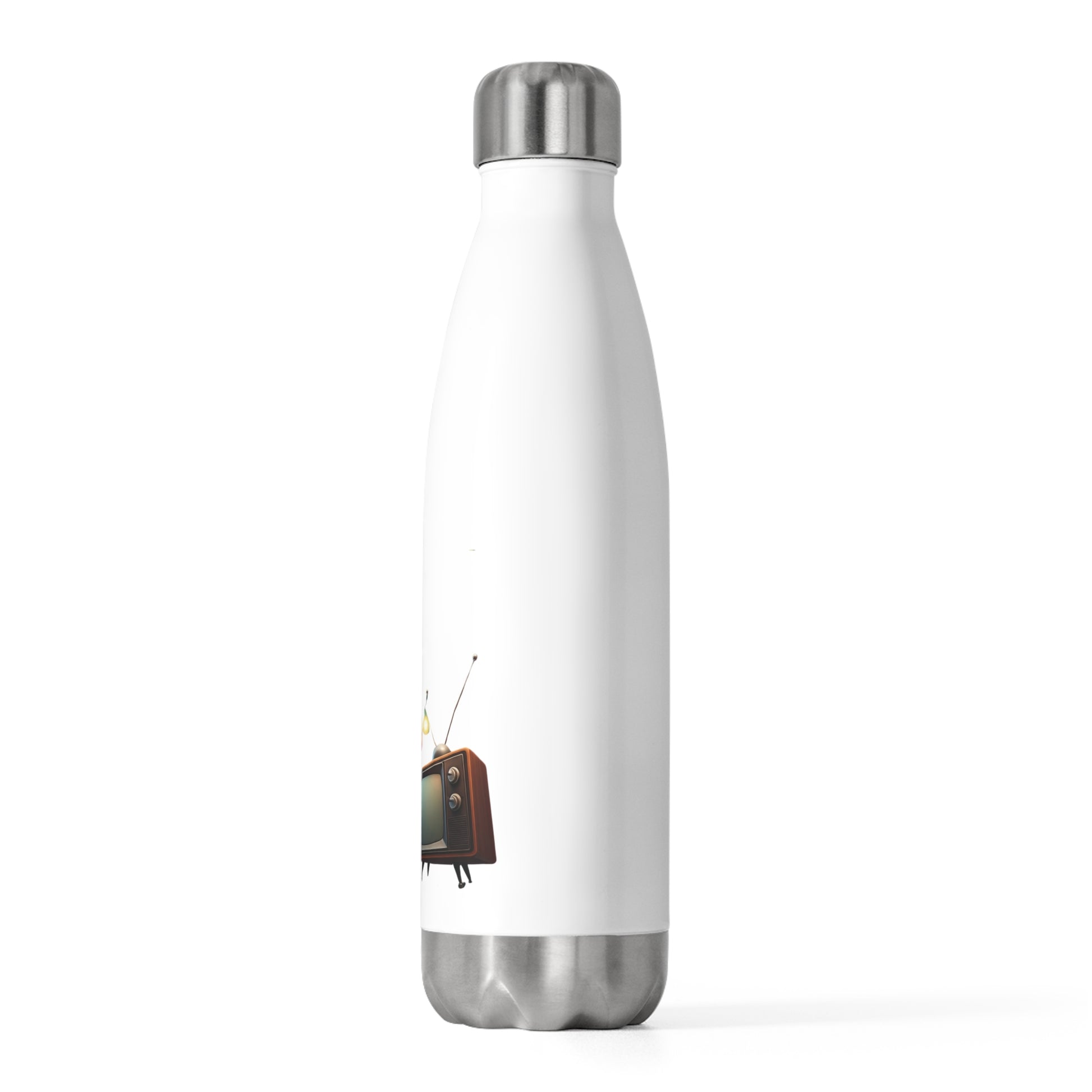 Alien TV Zapping Insulated Water Bottle: Your Hydration Break Between Channels!