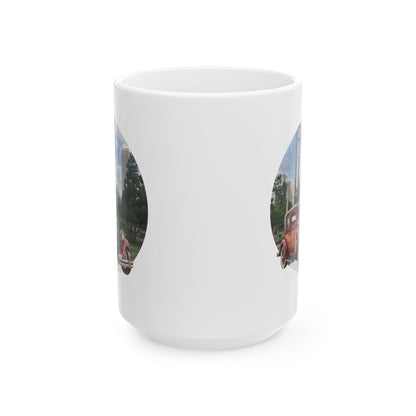 Copy of Ford Atlanta Skyliner Vintage Mug - Relive 1930s American Car Charm