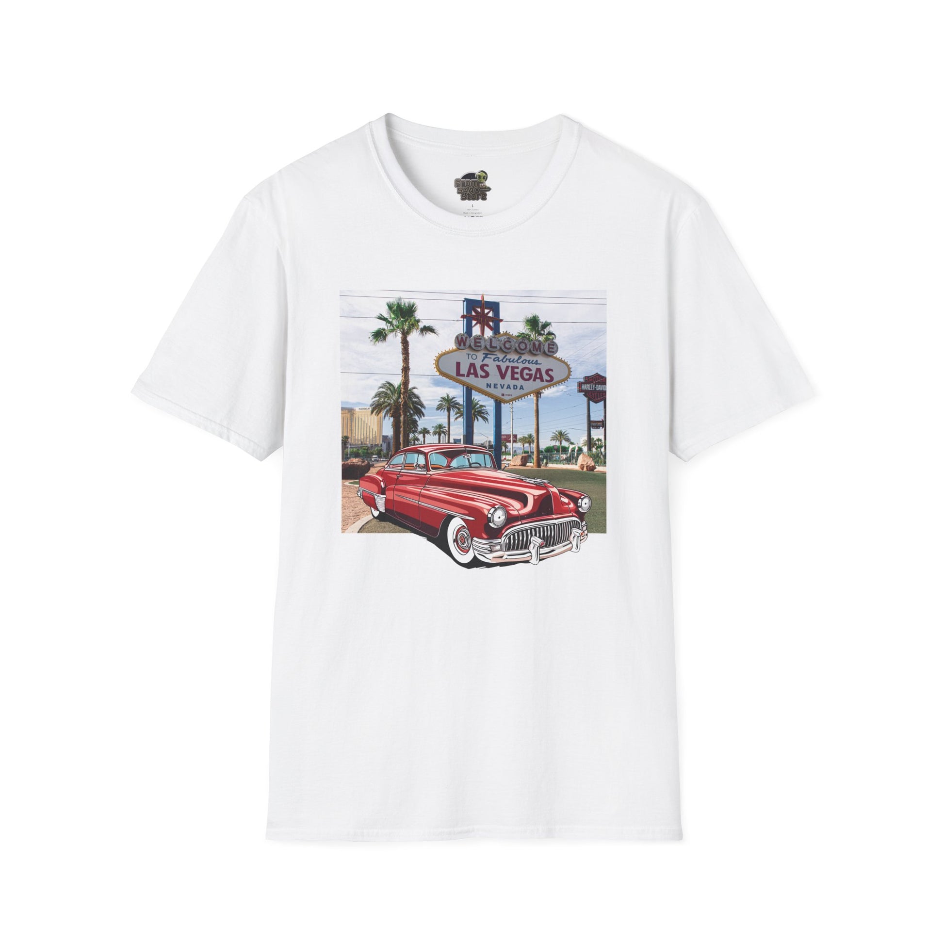 Buick 1950s Unisex T-Shirt - Vintage American Car Tee S White