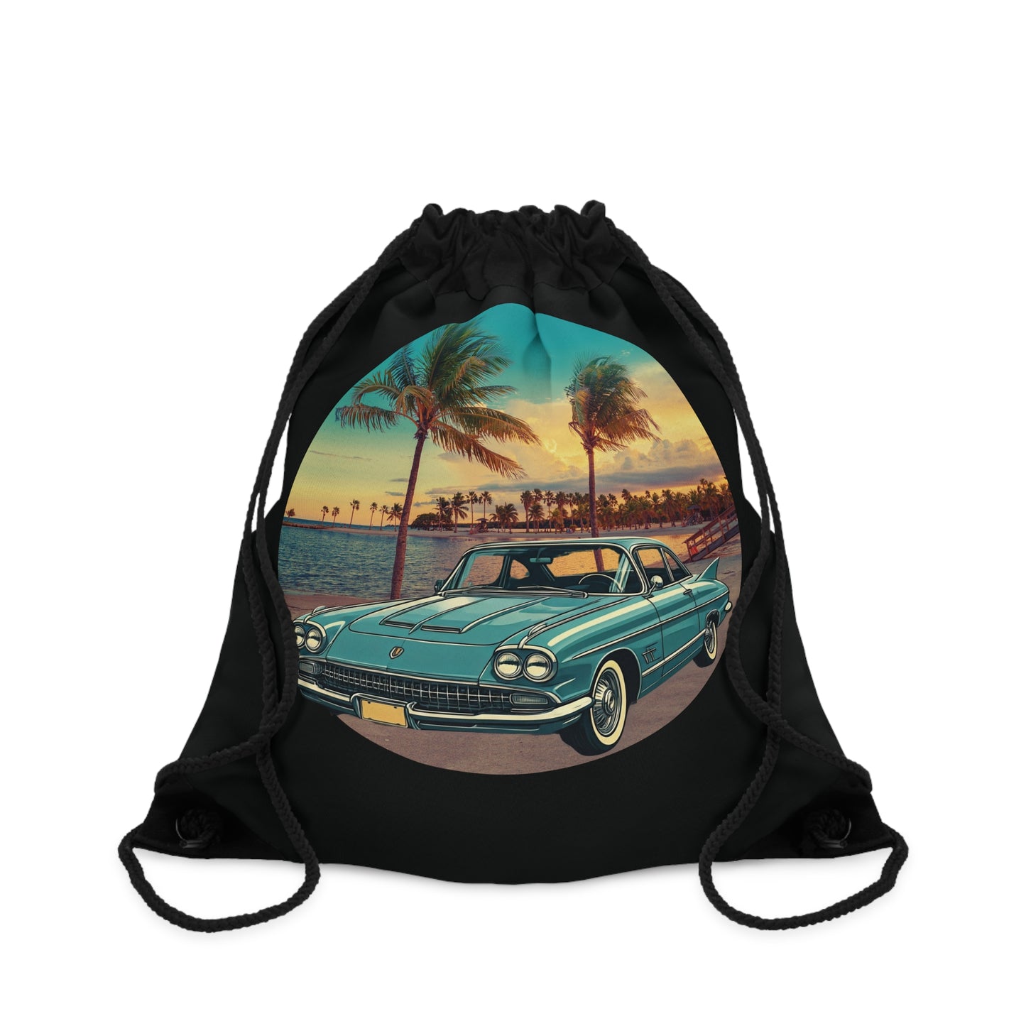 Cadillac Eldorado Brougham 1950s Drawstring Bag: Luxury Vintage Style for Every Adventure