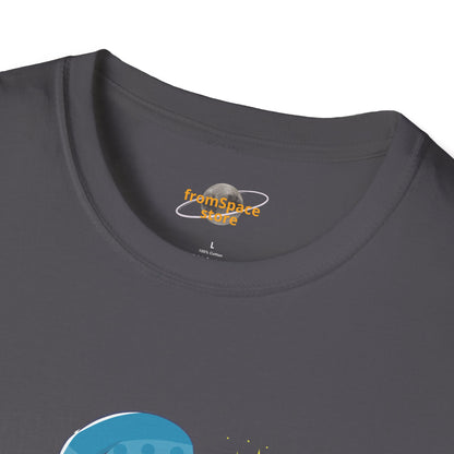 Mystical Book-Reading Gnome Unisex T-Shirt: Stories & Sparkle