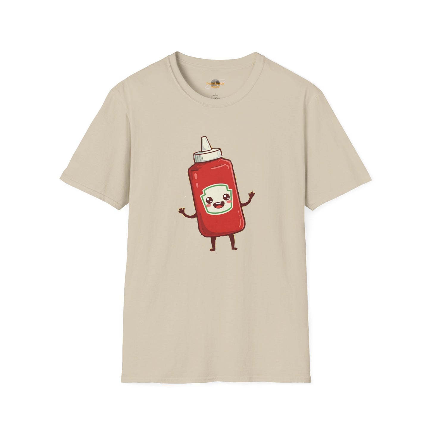 The Crimson Splash – Happy Ketchup Confetti Tee