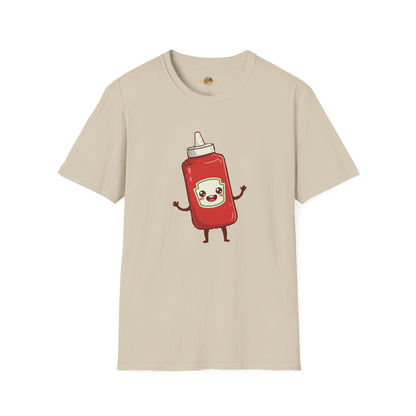 The Crimson Splash – Happy Ketchup Confetti Tee
