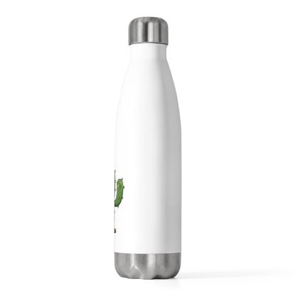 Stay Happy & Hydrated: Joyful Cactus Insulated Water Bottle - Eco-Friendly & Durable