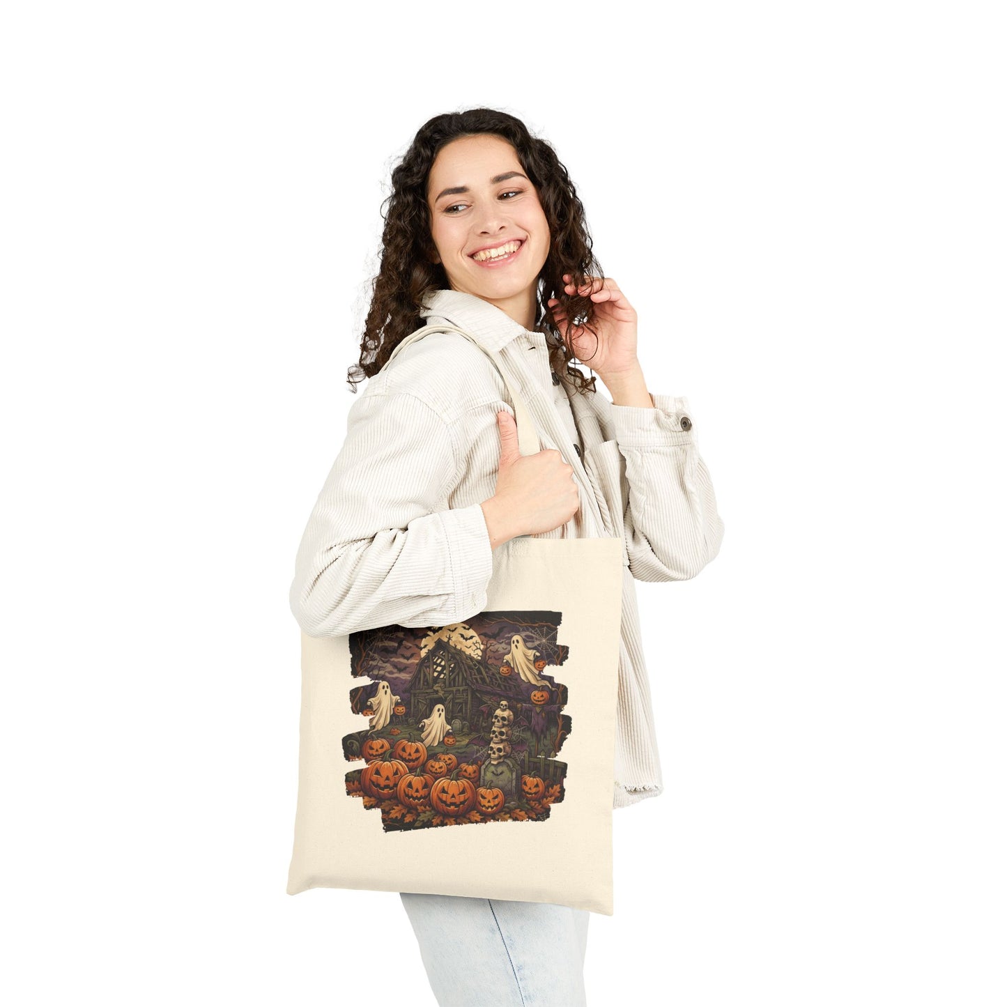 Halloween Art Horror Tote Bag