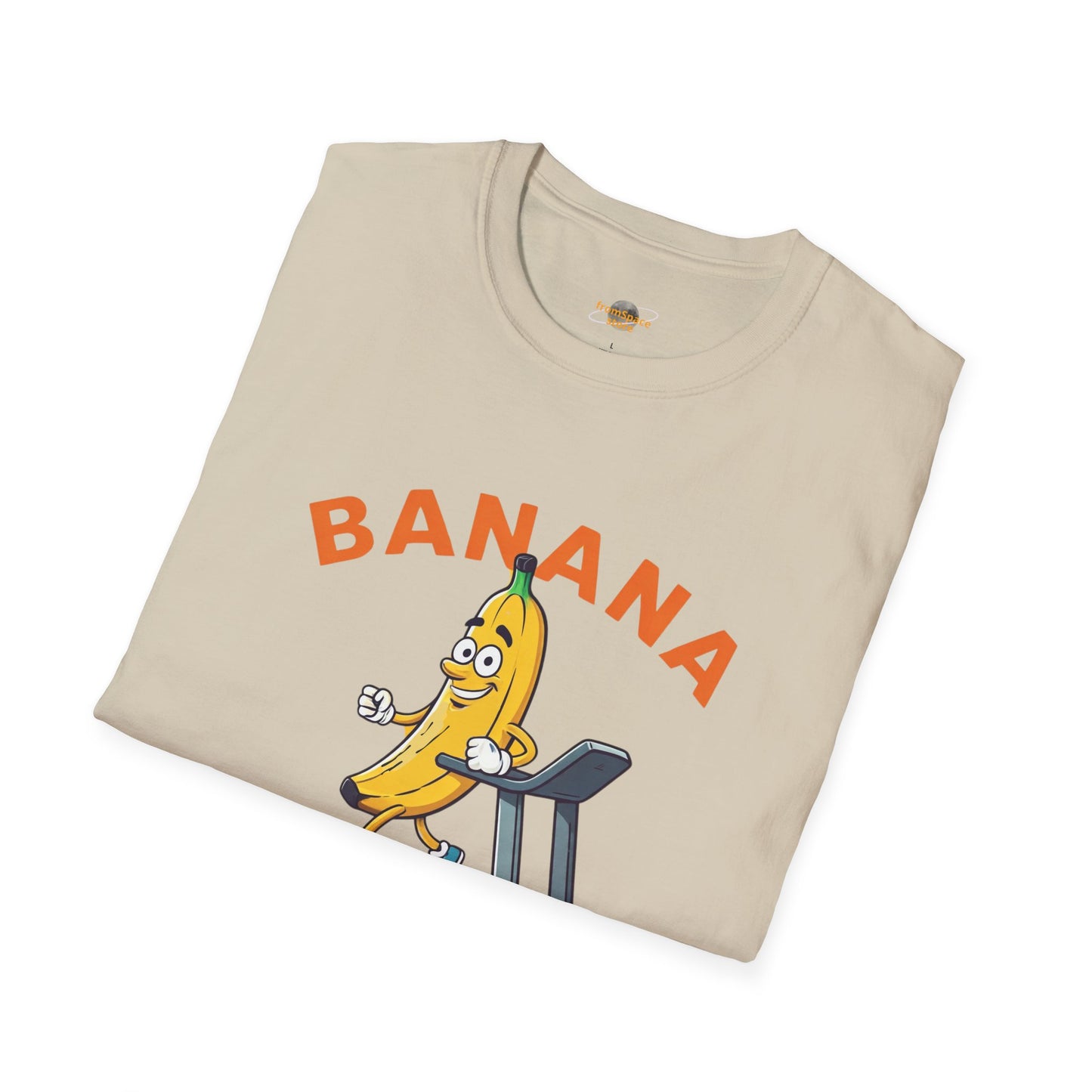 Banana Power t-shirt: Funny Fruit Workout Tee