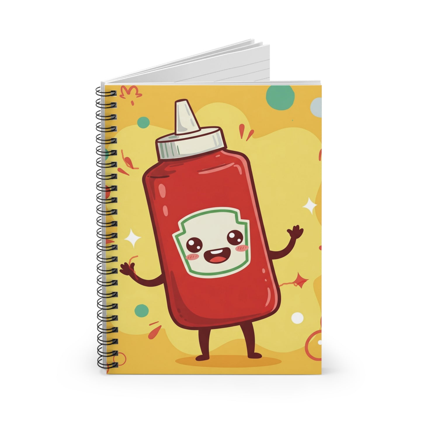 Tomato Spiral Notebook | Fresh Food Graphic Journal