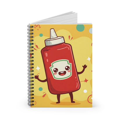 Tomato Spiral Notebook | Fresh Food Graphic Journal