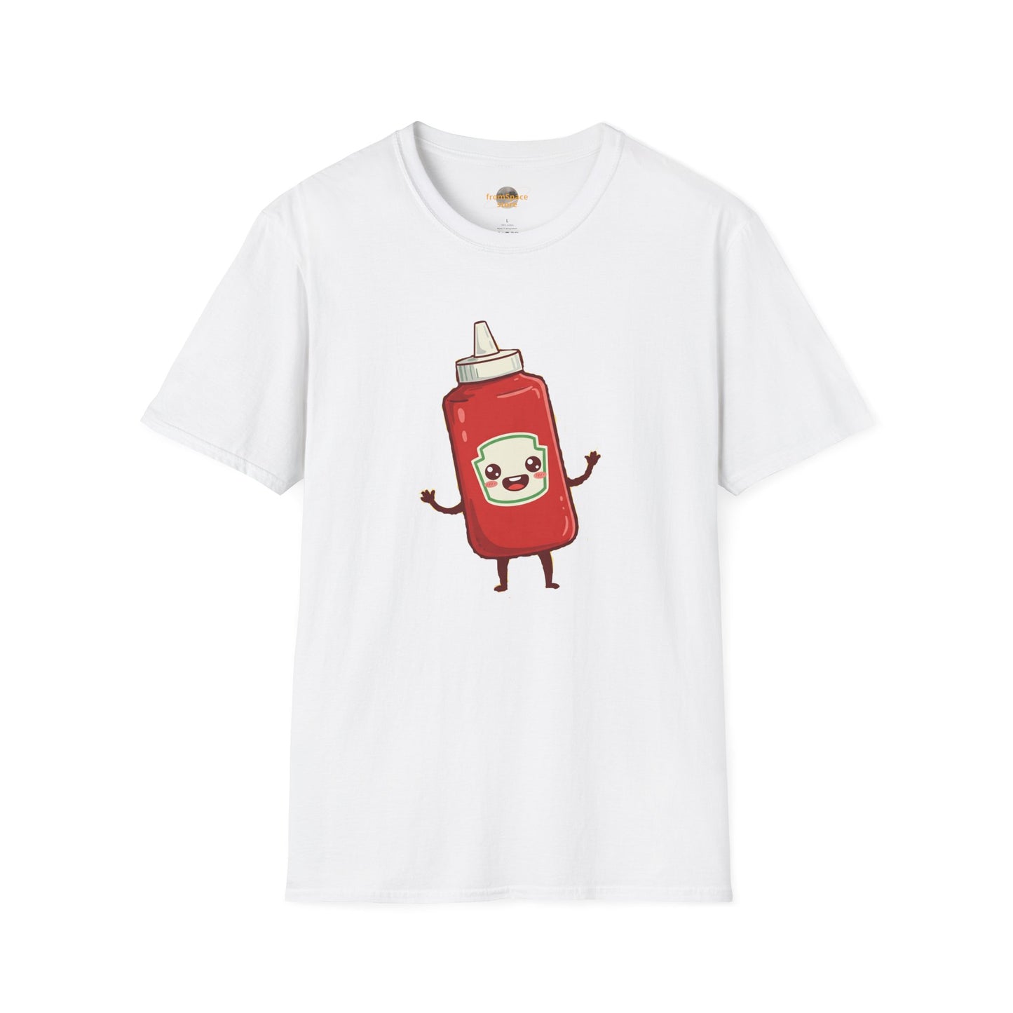 The Crimson Splash – Happy Ketchup Confetti Tee