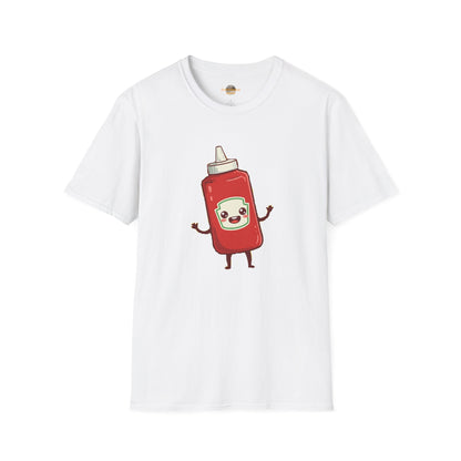 The Crimson Splash – Happy Ketchup Confetti Tee