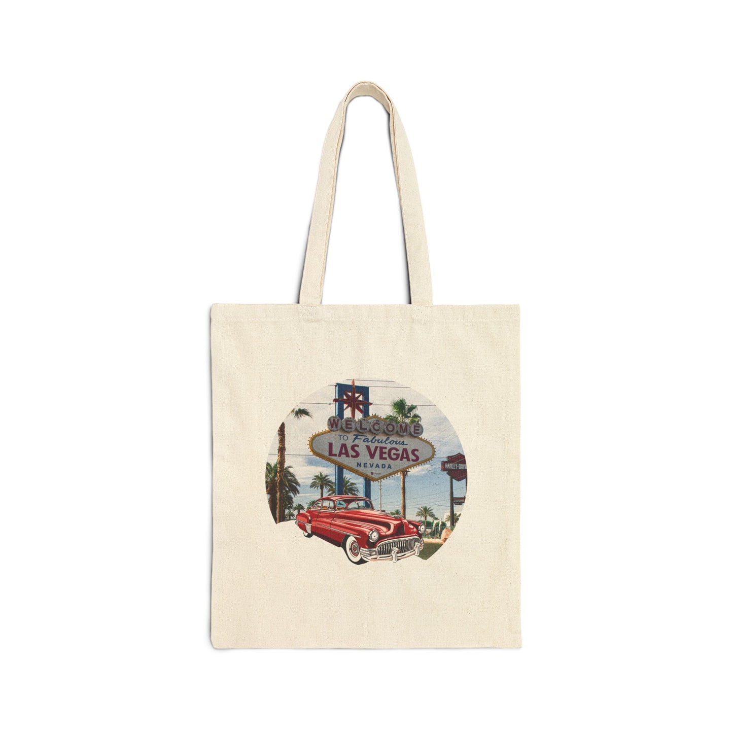 1960s Buick Las Vegas Tote Bag - Vintage Classic Car Style