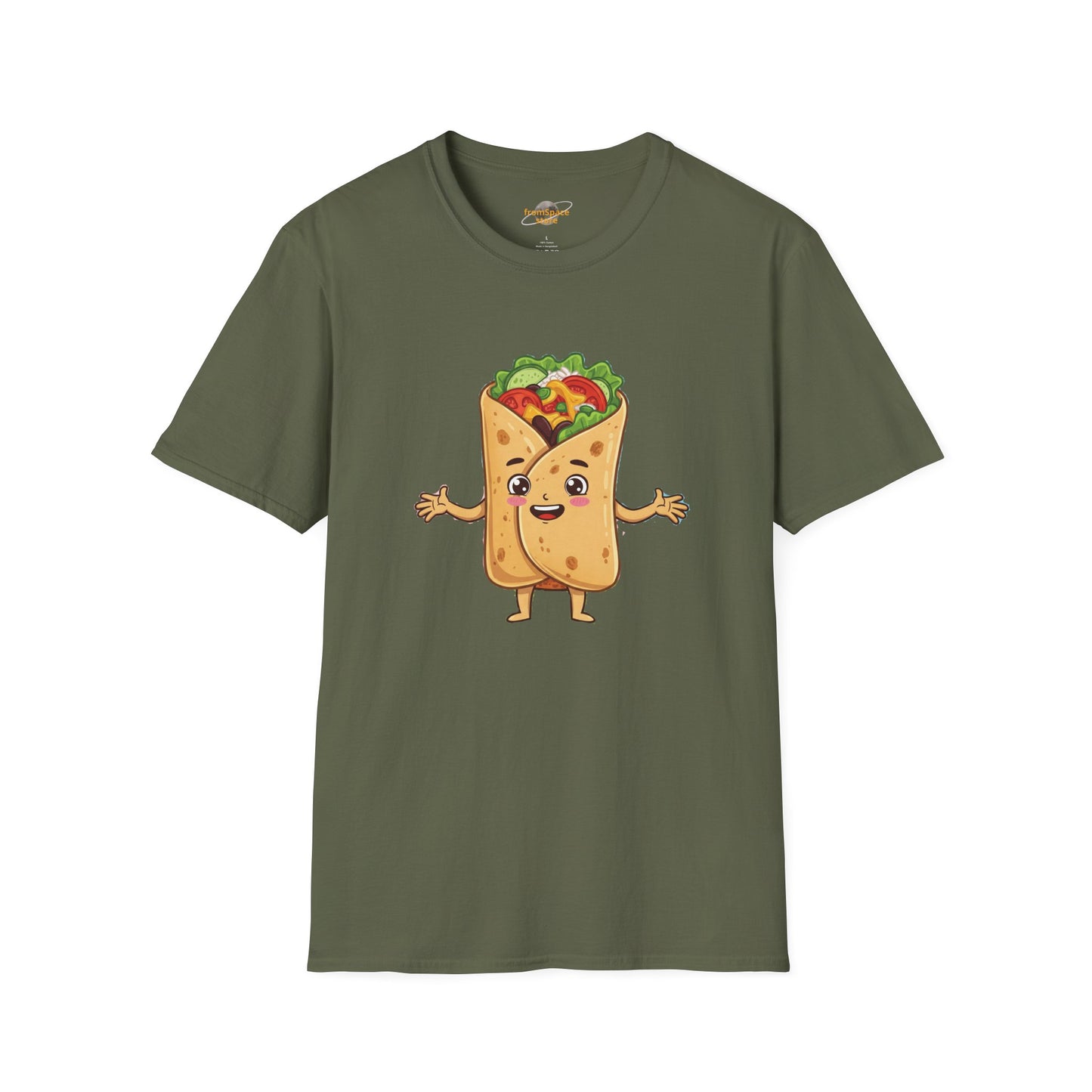 The Rolling Dreamer – Burrito Landscape Graphic T-Shirt