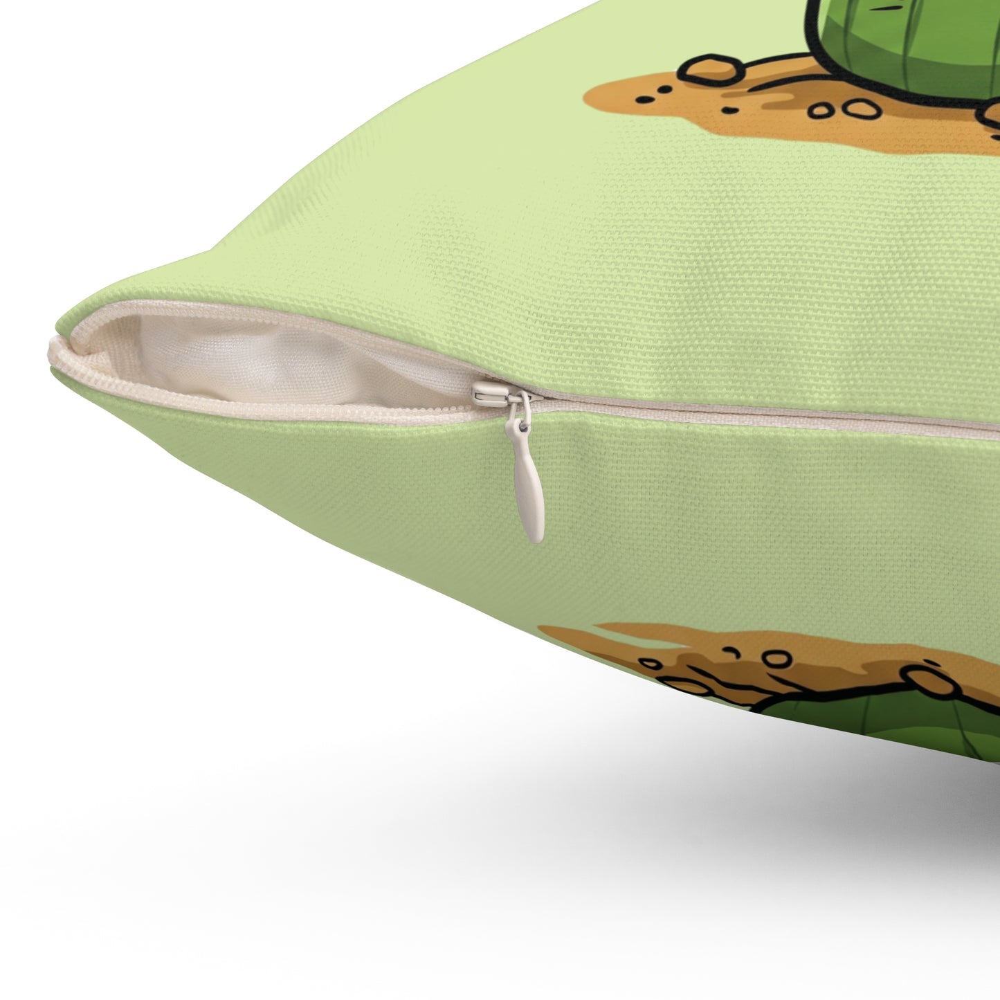 Cowboy Cactus throw pillow