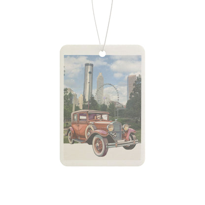 1930s Atlanta Vintage Car Air Freshener | Art Deco Sedan