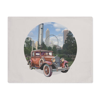 The Timeless Voyager: Antique Carriage Cotton Placemat