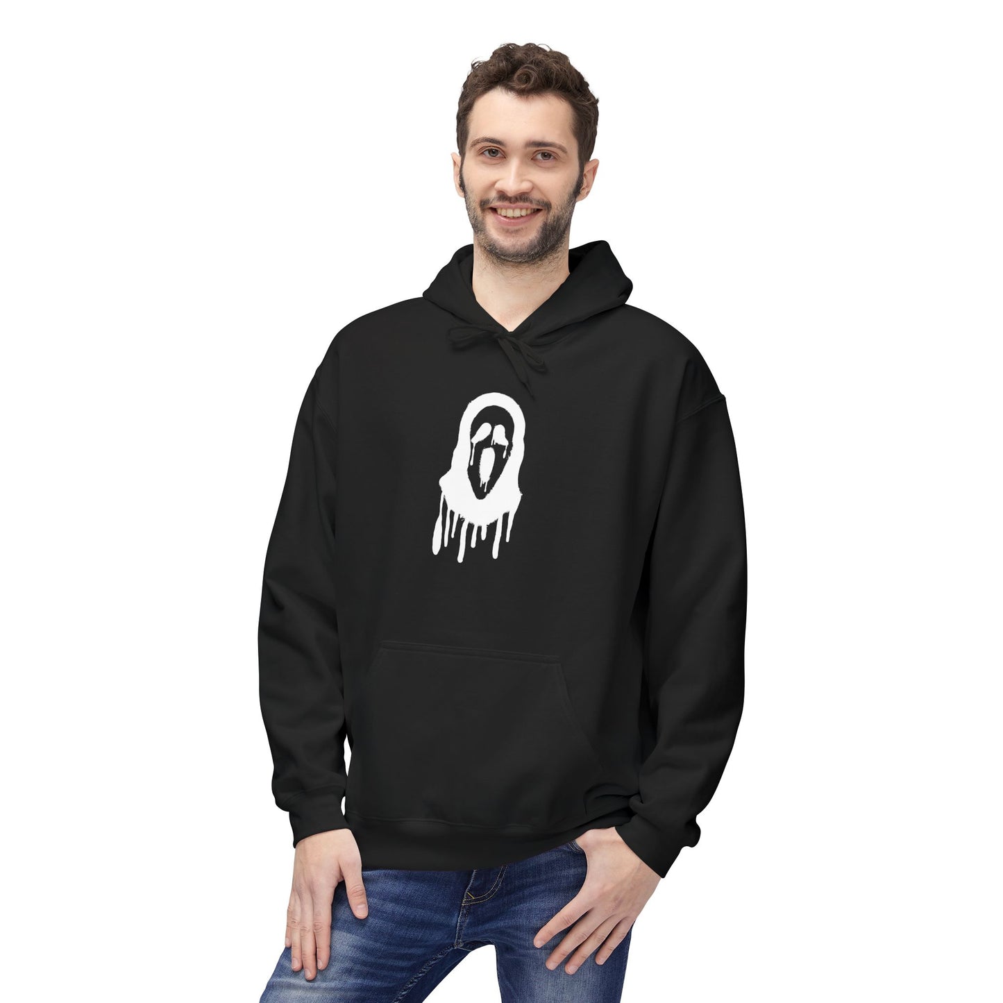 Halloween Silent Scream Unisex Hoodie | Psychological Horror Pullover