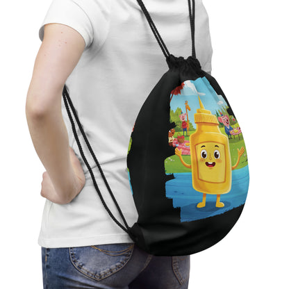 Mayo Lover Drawstring Bag | Funny Street Food Backpack