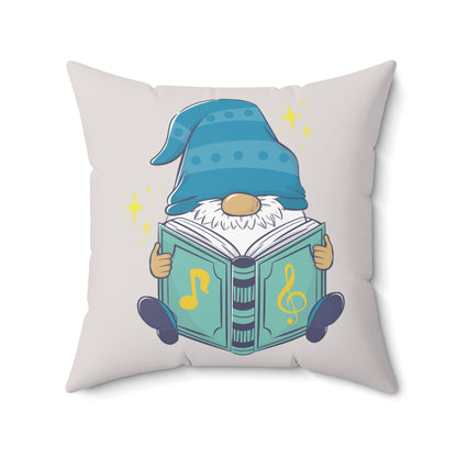 Starry Symphony – Music Stand Gnome Throw Pillow