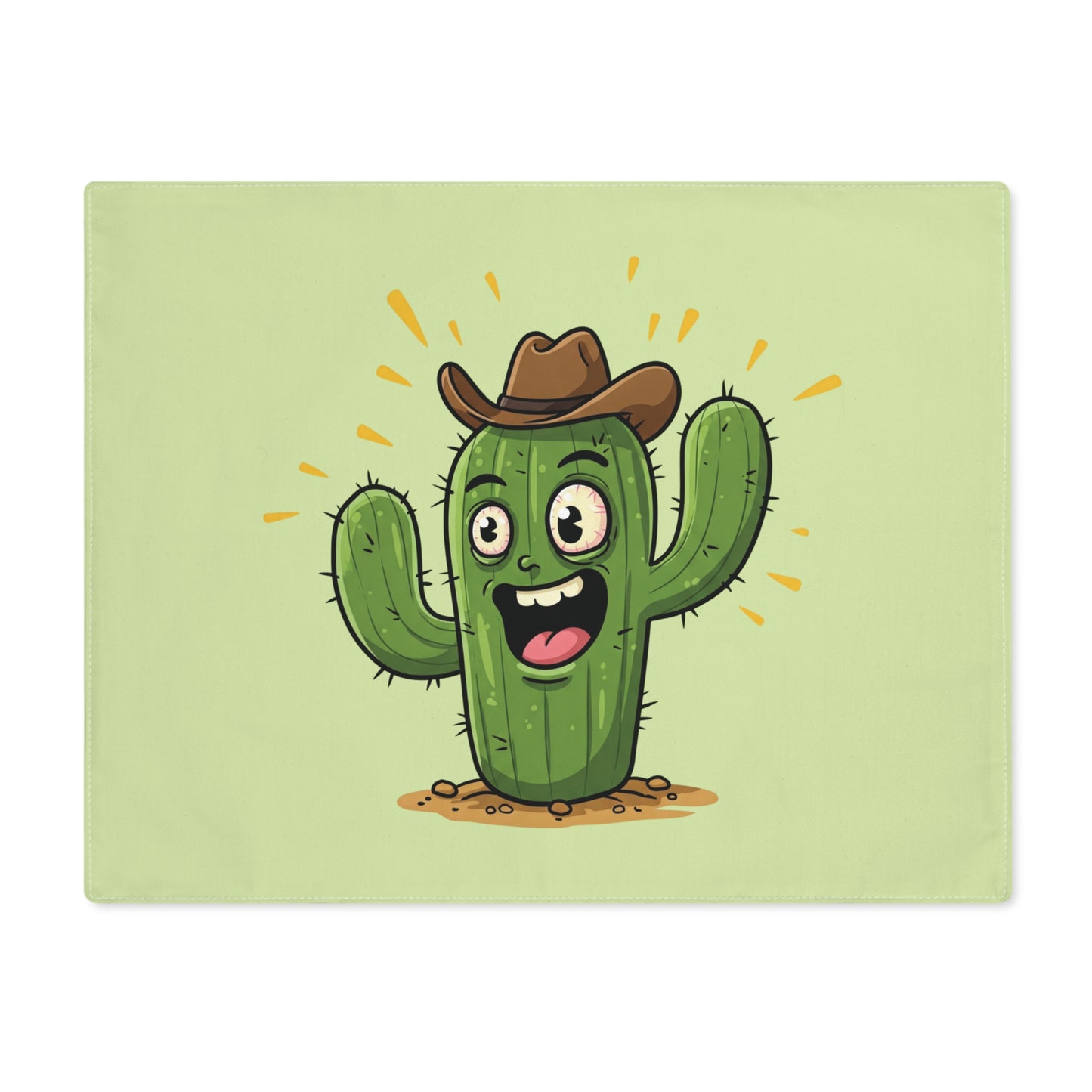 Desert Outlaw: The Cactus Cowboy Designer Placemat