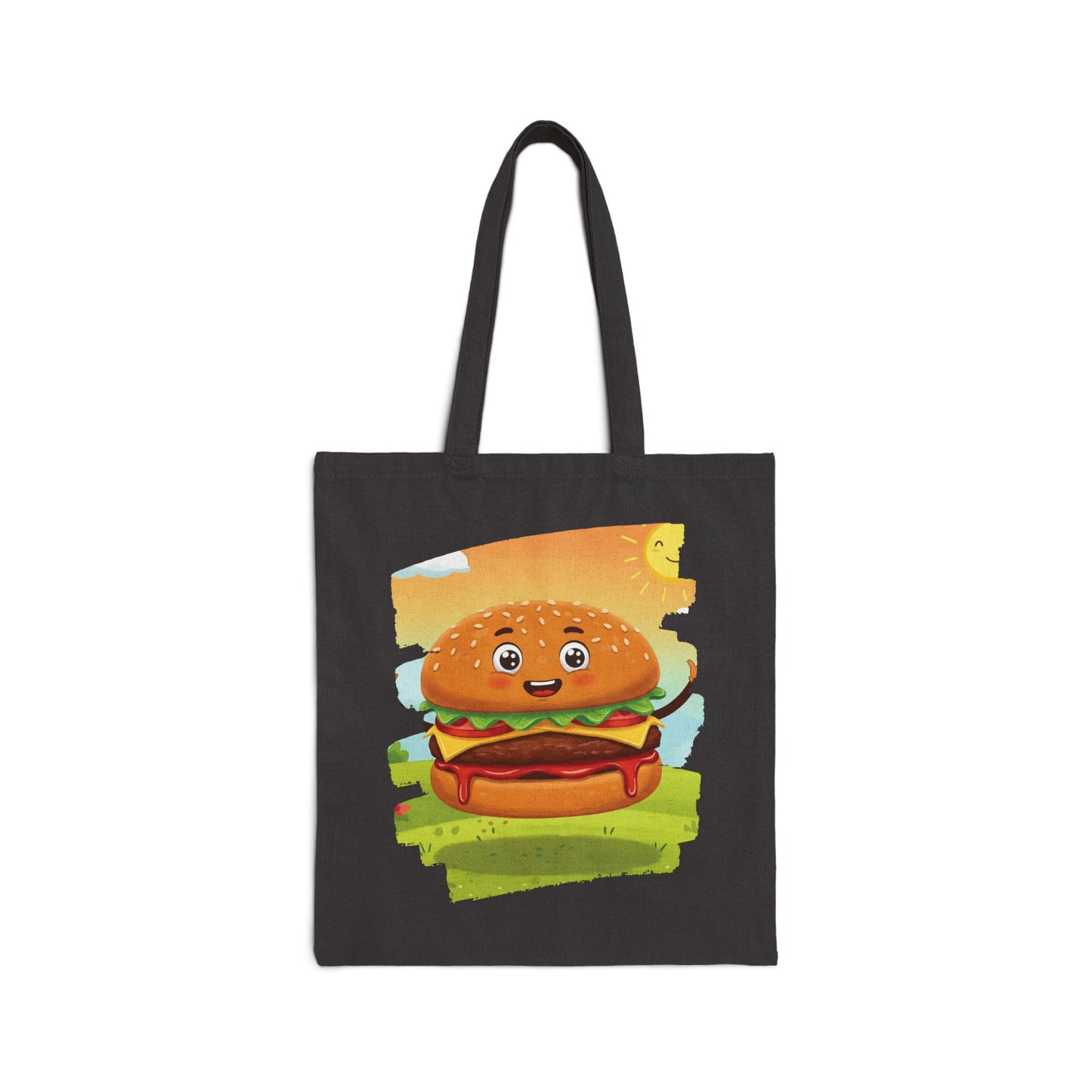 The Sunny Slider – Happy Hamburger Dream Tote