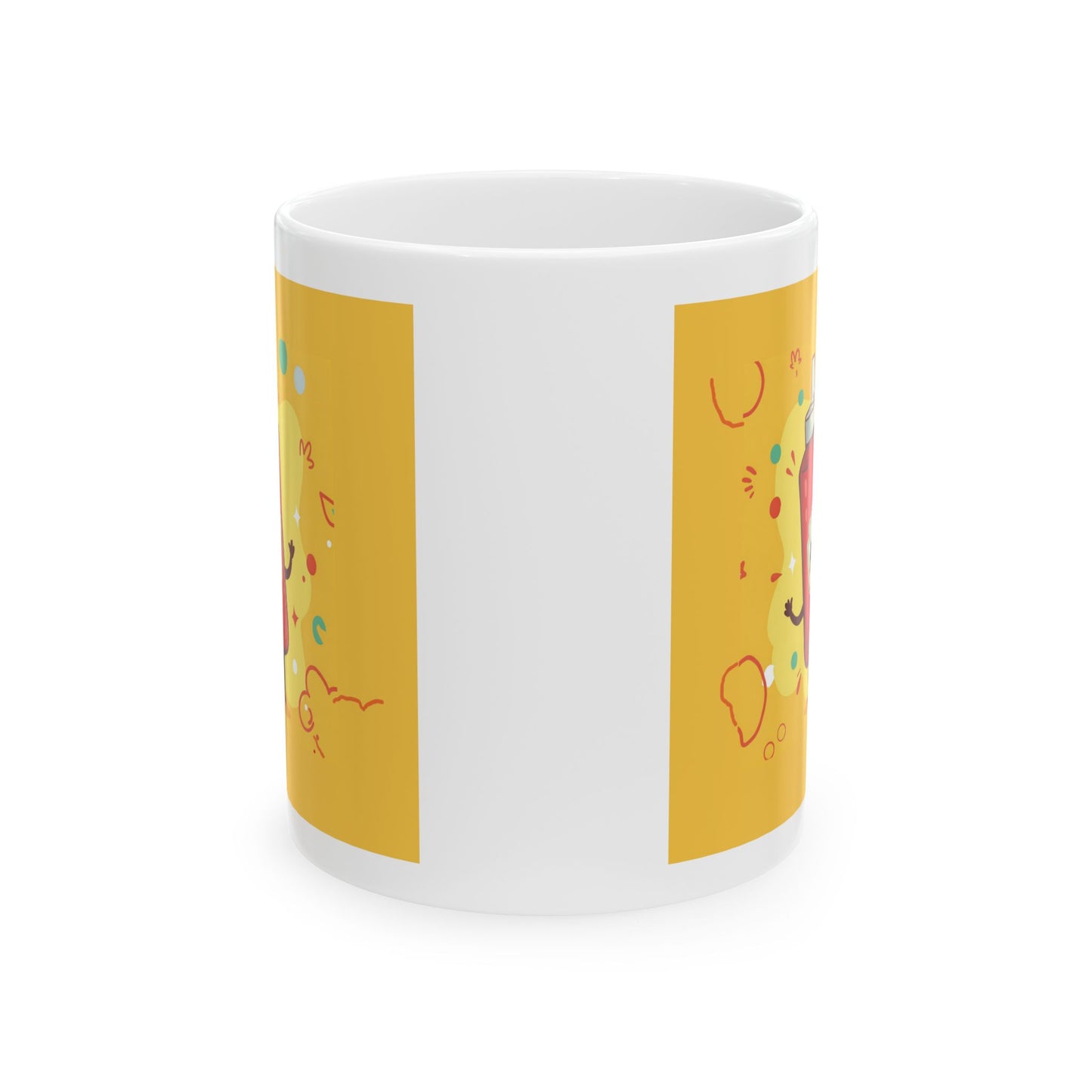 The Crimson Catalyst | Street Foods Ketchup Ceramic Mug
