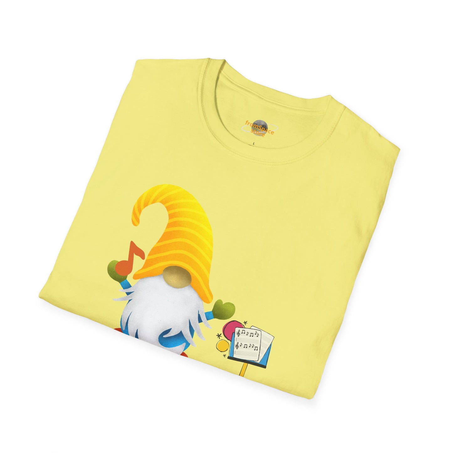 Musical Gnome Unisex T-Shirt: A Symphony of Style