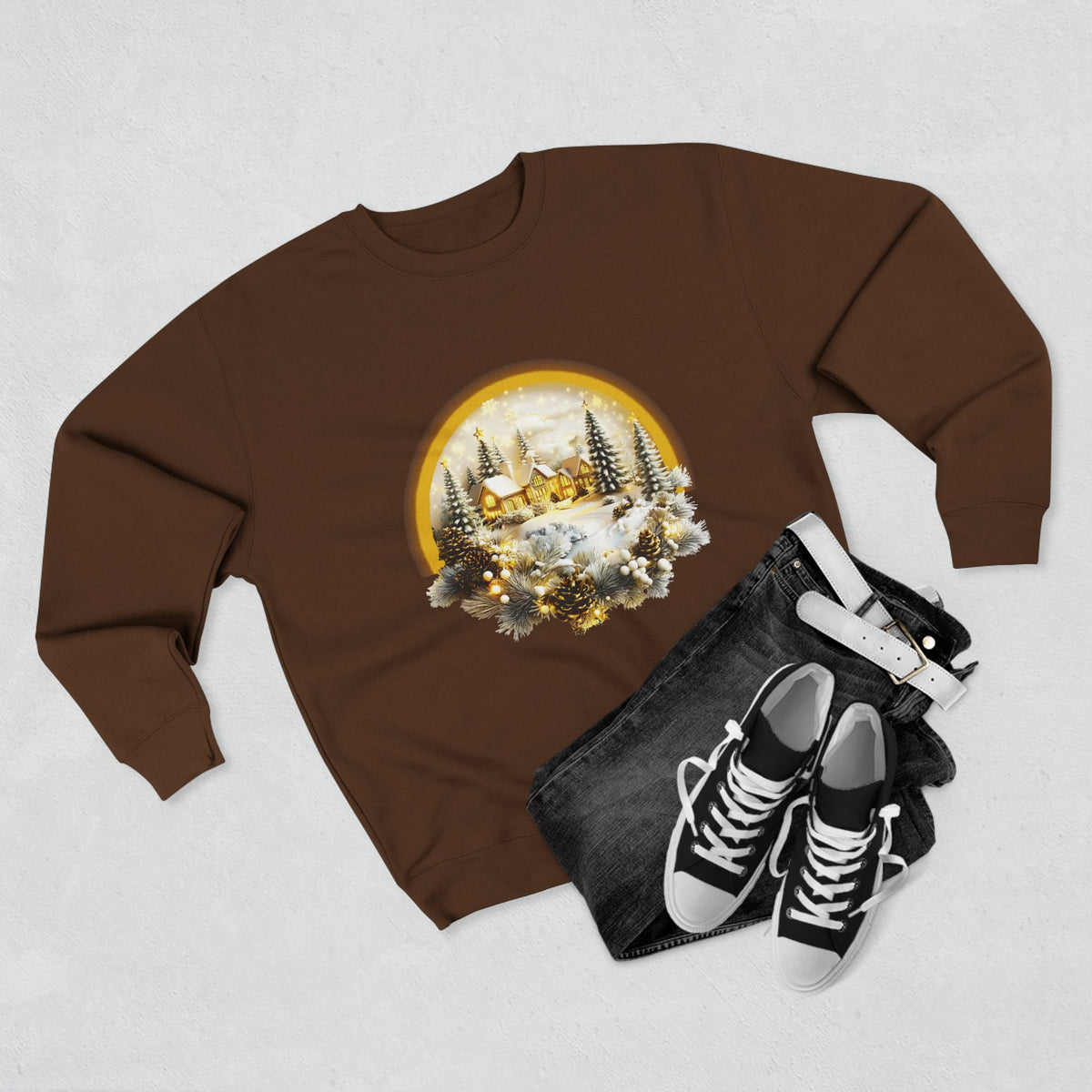 Copy of Unisex Crewneck Sweatshirt - snowman design