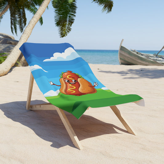 Golden French Fries Poolside Towel - Premium Street Wear