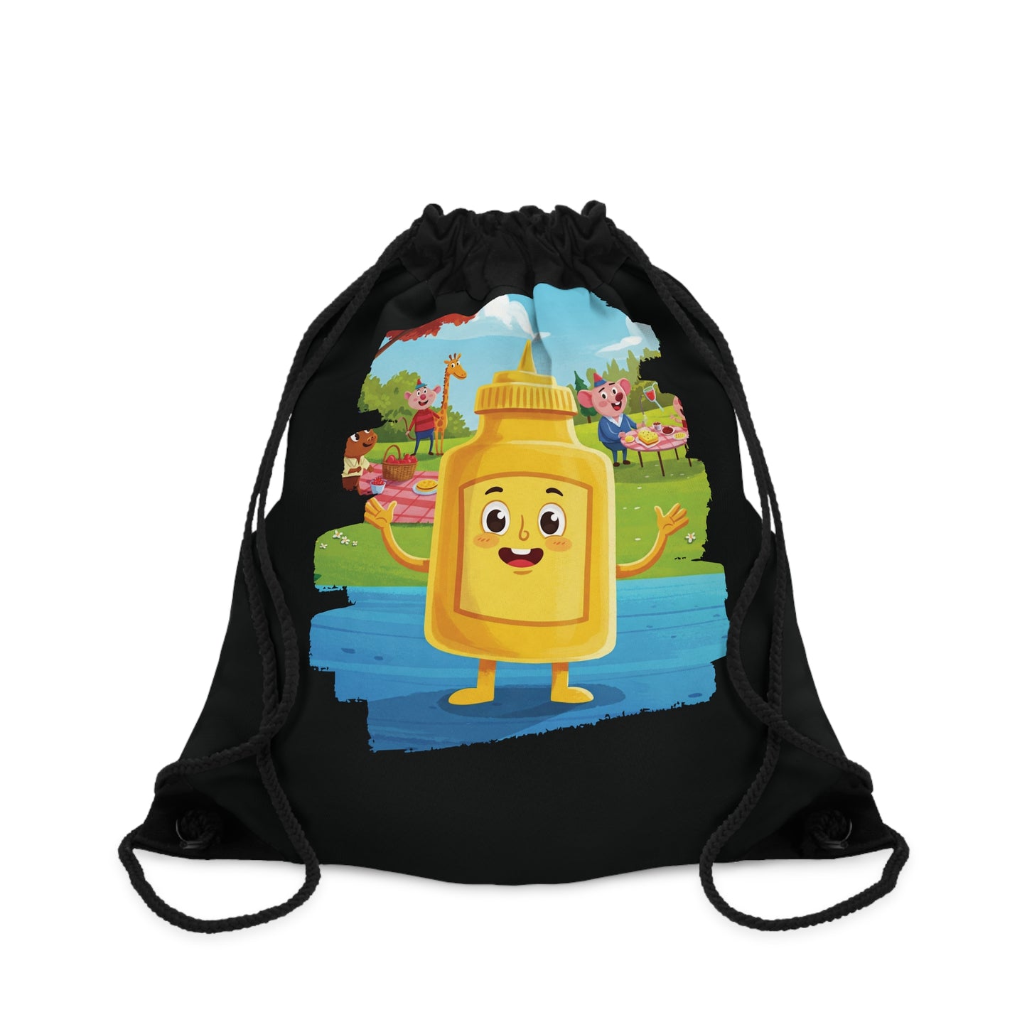 Mayo Lover Drawstring Bag | Funny Street Food Backpack