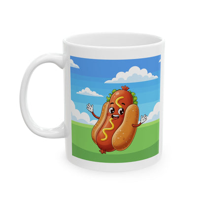 The Boardwalk Legend | Street Foods Hotdog Ceramic Mug