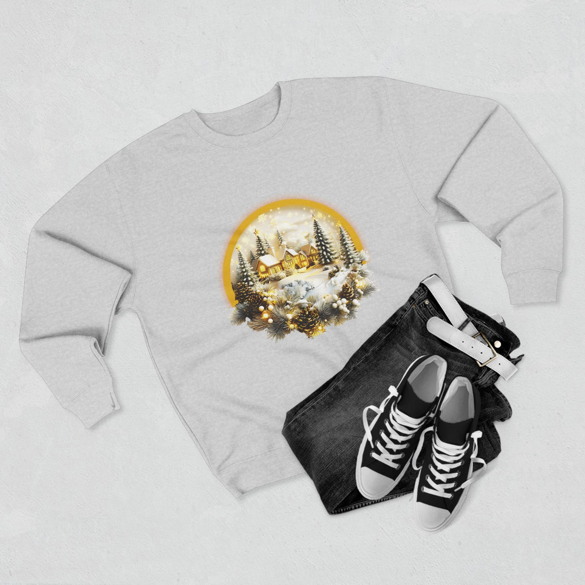 Copy of Unisex Crewneck Sweatshirt - snowman design