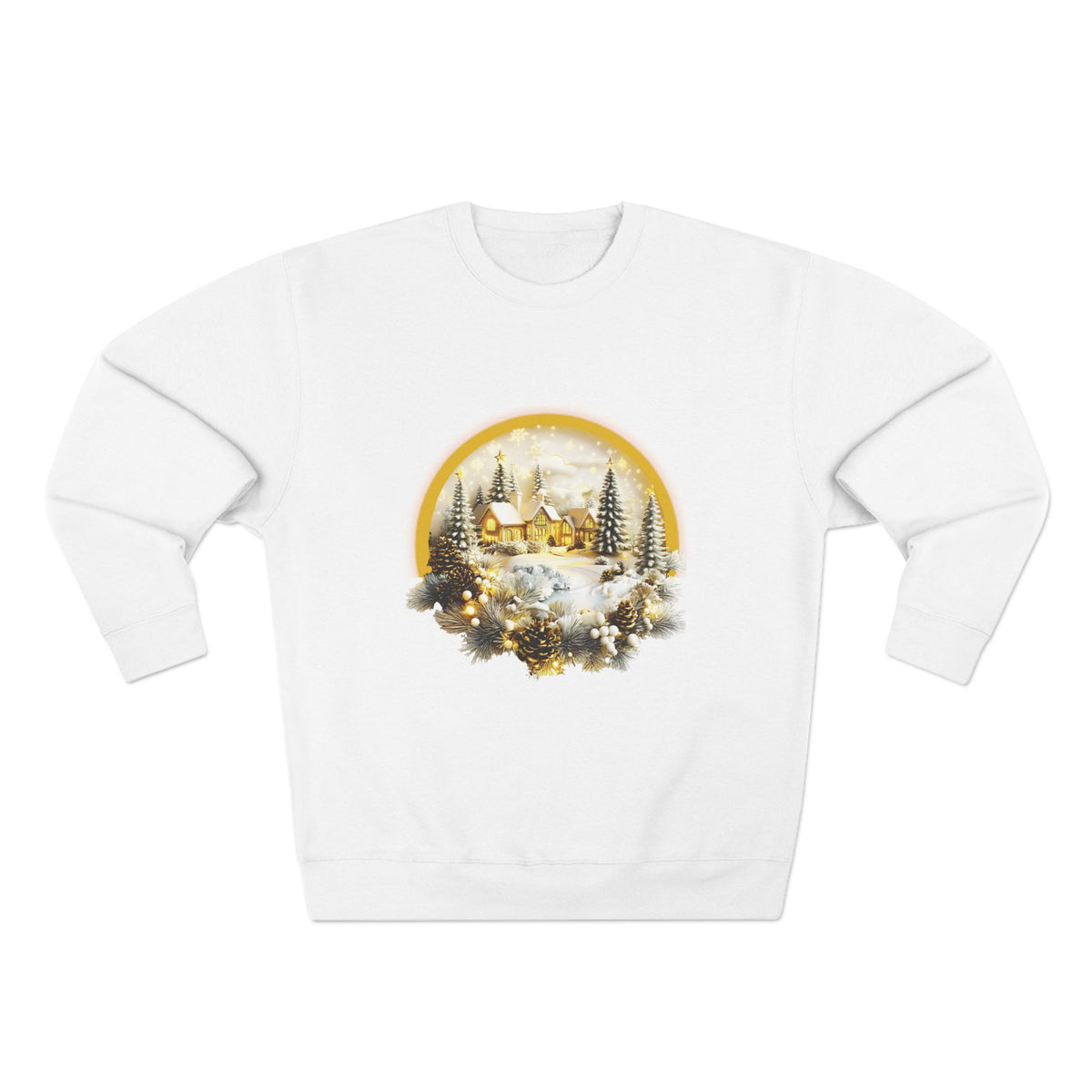 Copy of Unisex Crewneck Sweatshirt - snowman design