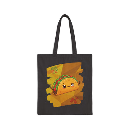 The Shell-Shocked Sweetheart – Happy Taco Geometric Tote