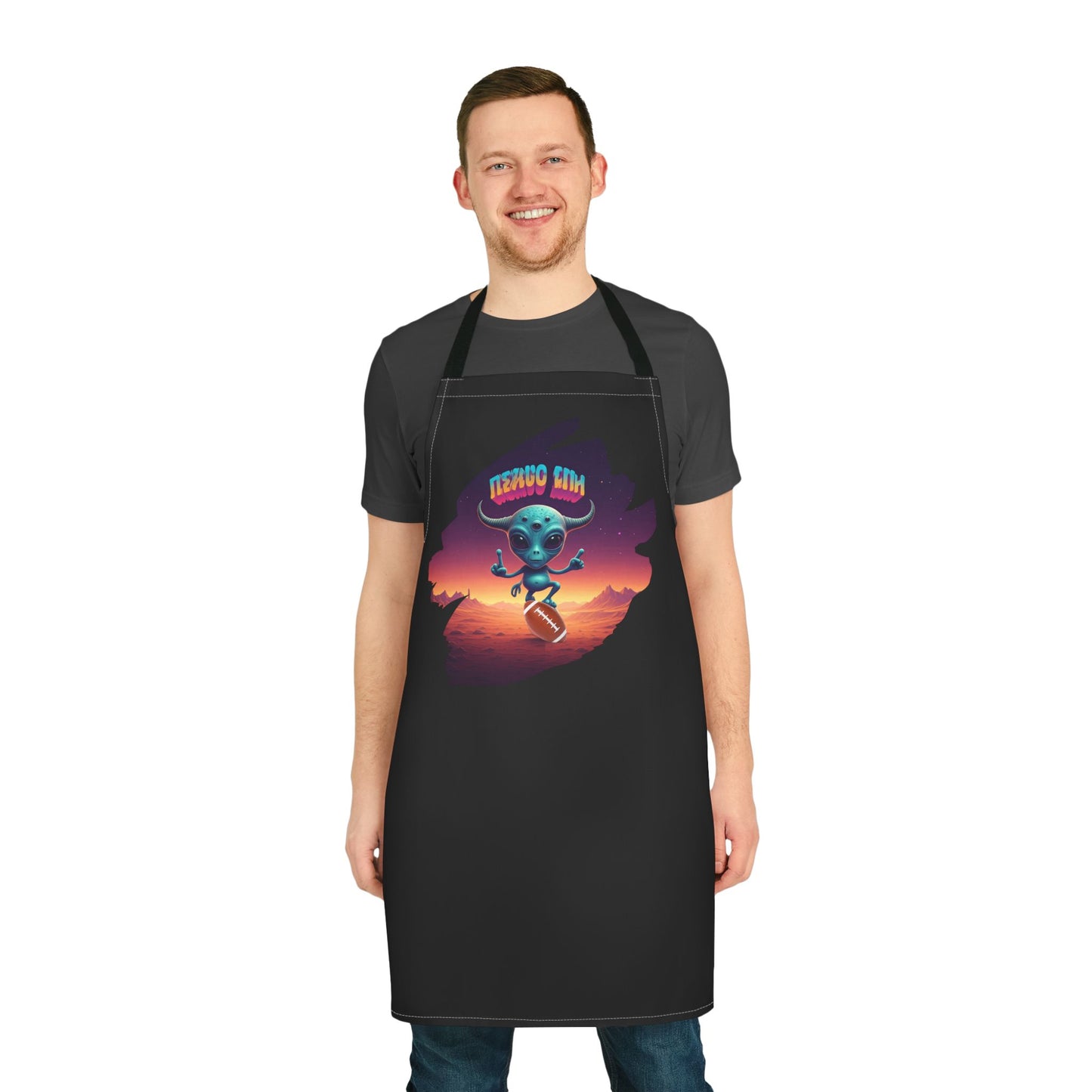 Dallas Star Voyager Apron: The Cosmic Quarterback