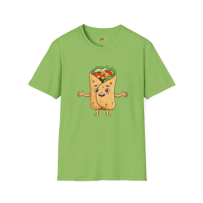The Rolling Dreamer – Burrito Landscape Graphic T-Shirt