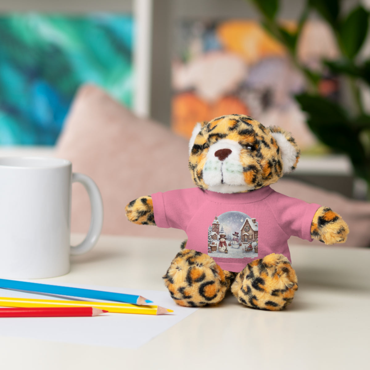 Stuffed Animals with Tee gorilla
