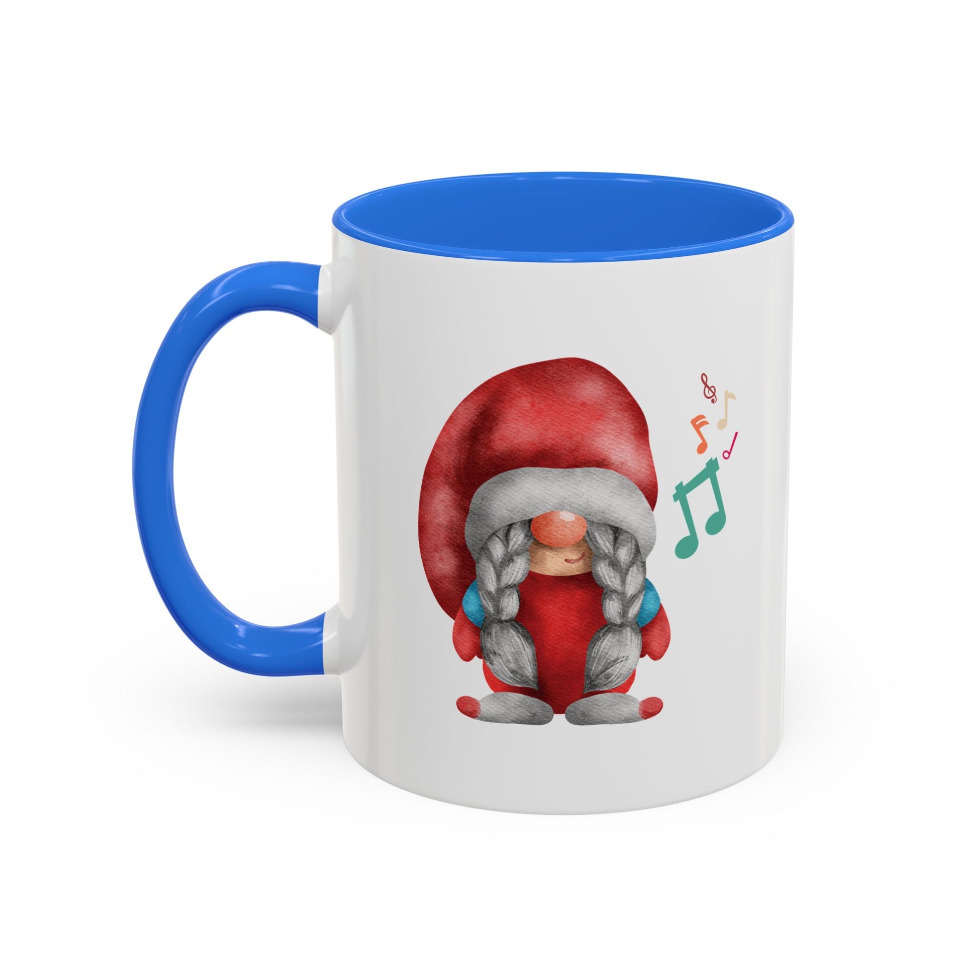 Cute Gnome Mug - Red & White - Perfect Holiday Gift idea