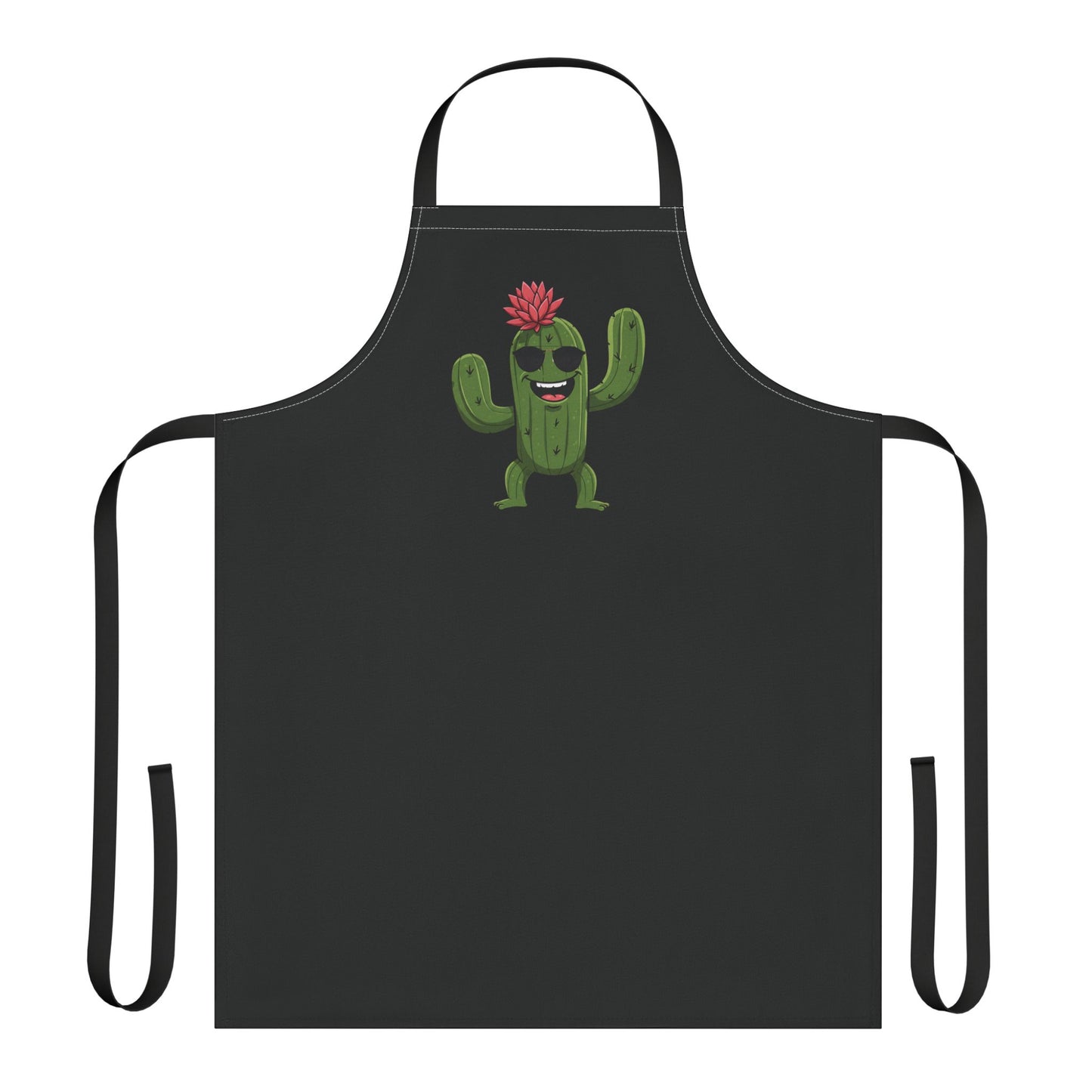 Cactus with sunglasses - apron
