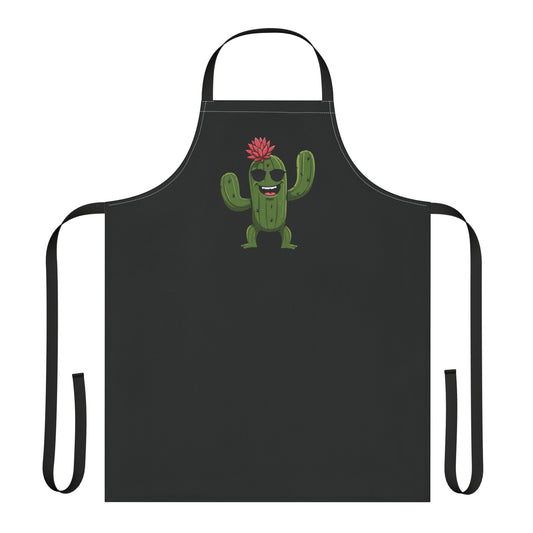 Cactus with sunglasses - apron