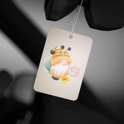 The Golden Buzz: Bee-Whisperer Car Freshener