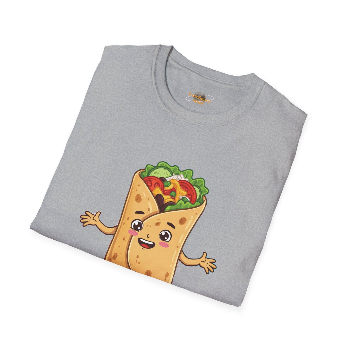 The Rolling Dreamer – Burrito Landscape Graphic T-Shirt