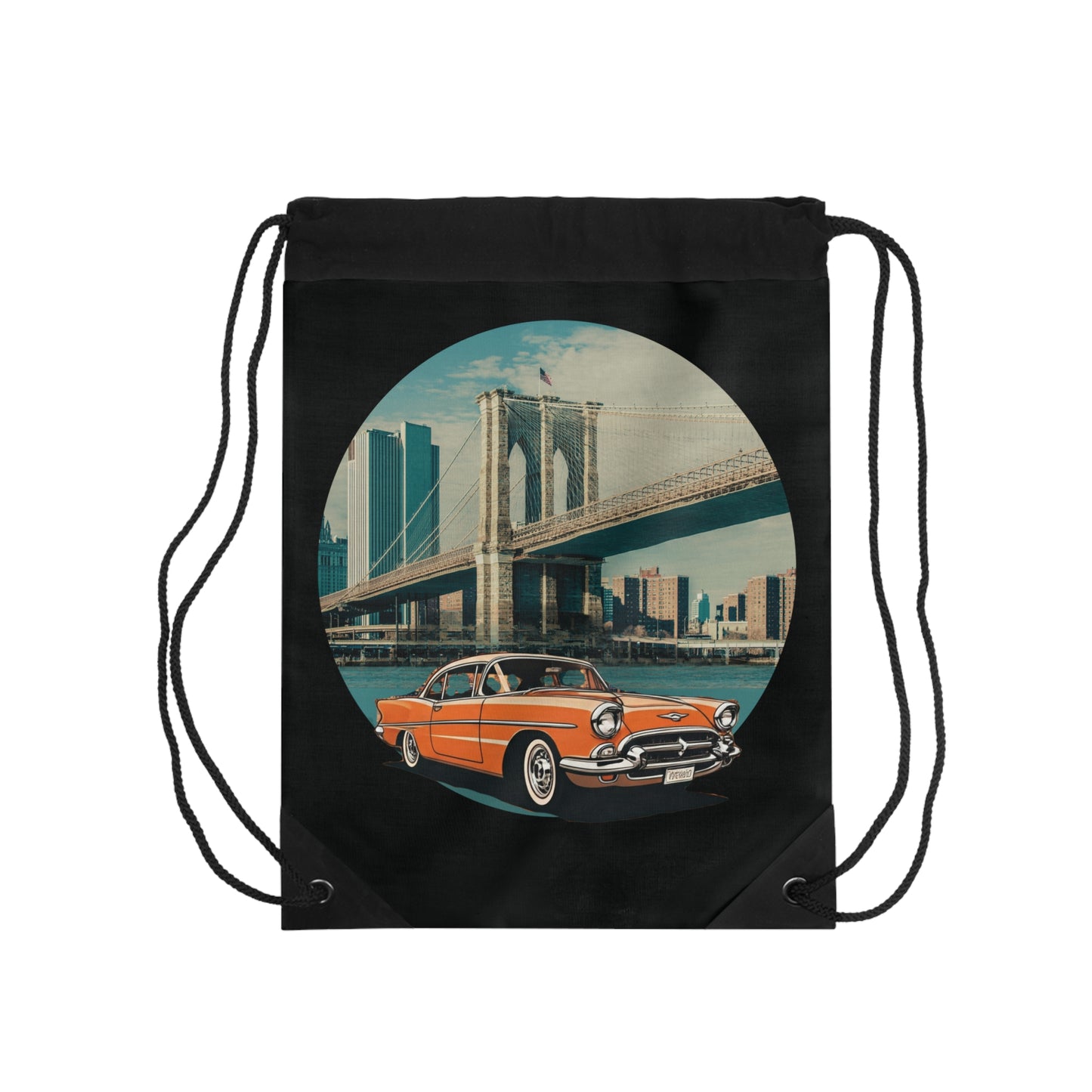 Chevy Bel Air Drawstring Bag | Iconic Retro Car Gear