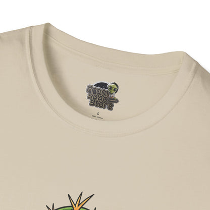 Cactus Mania T-Shirt: Joyful Cactus Tee | Organic Cotton & Stretchy Comfort