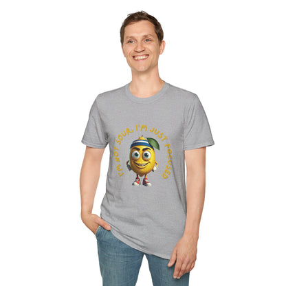 Athletic Lemon T-Shirt: Funny Fruit Gym Tee