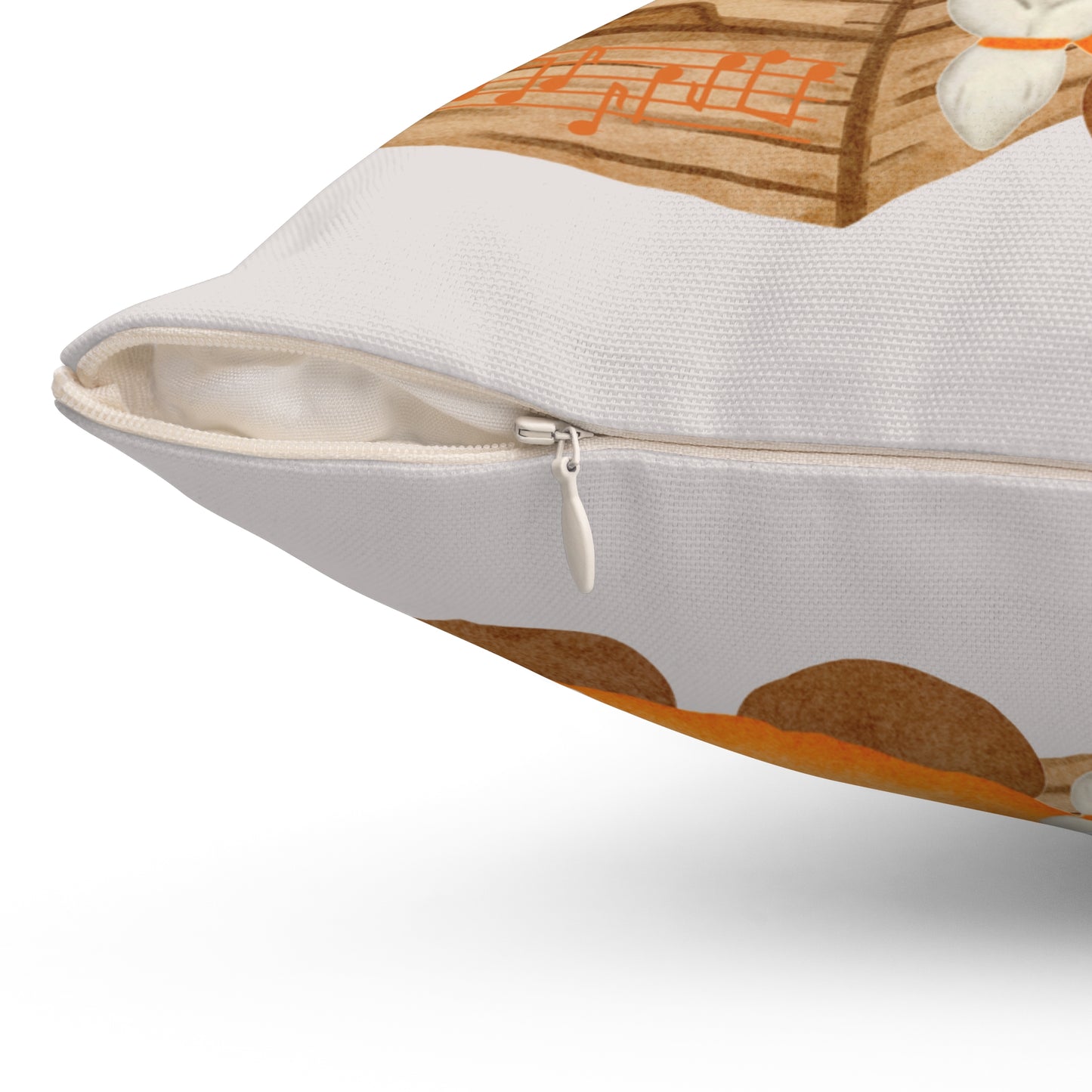Harvest Whisper – Autumn Pumpkin & Flower Gnome Pillow