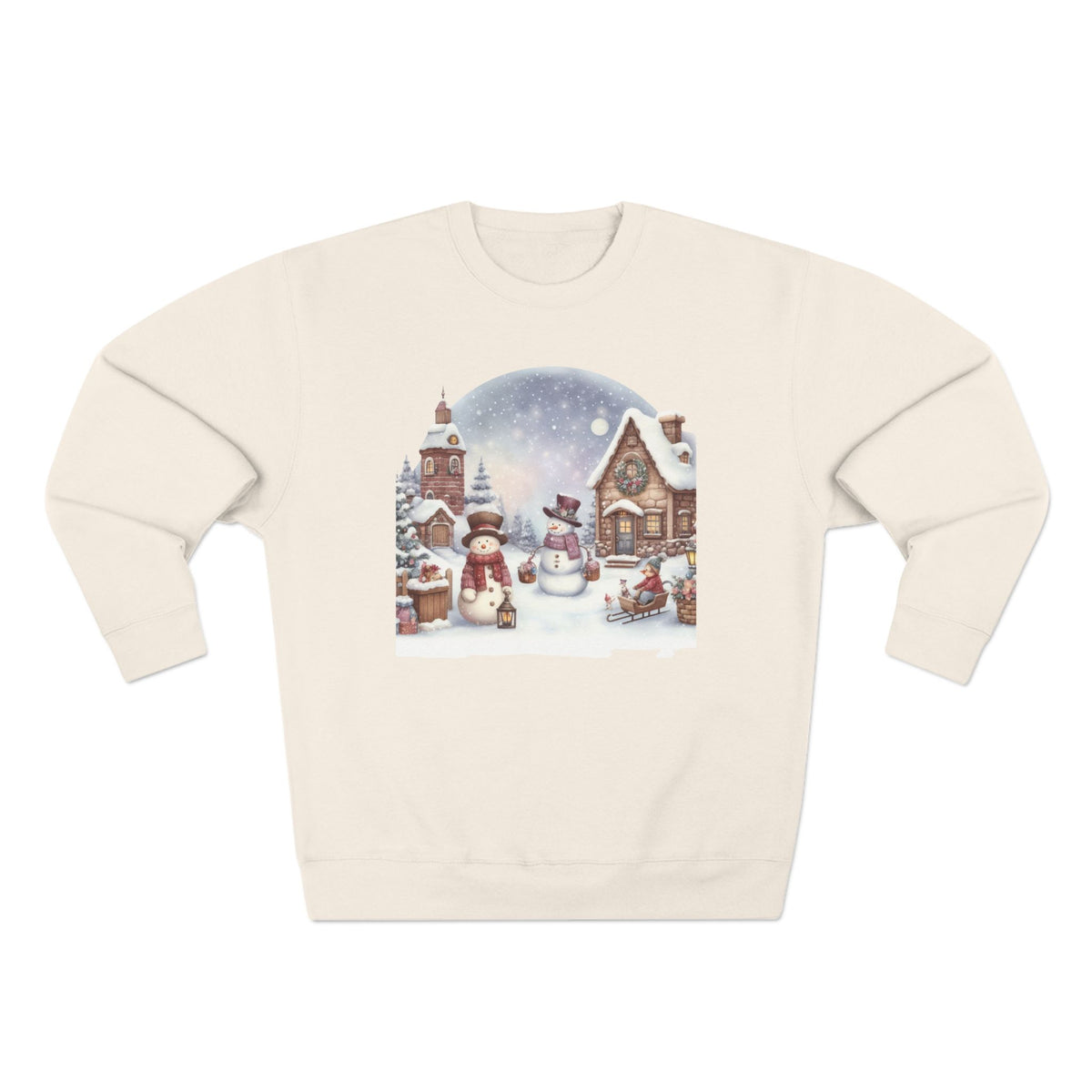 Unisex Crewneck Sweatshirt - snowman design